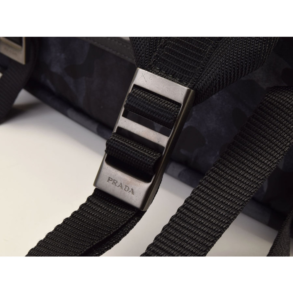 Prada Camouflage Gray Nylon Backpack - Picture 6 of 11